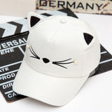 Embroidery Cat Cap