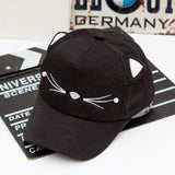 Embroidery Cat Cap