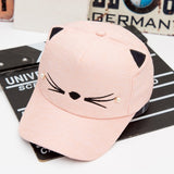 Embroidery Cat Cap