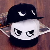 Cartoon Eyes Flat Hat